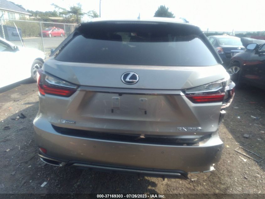 2022 LEXUS RX RX 350 F SPORT APPEARANCE - 2T2SZMDA5NC343162