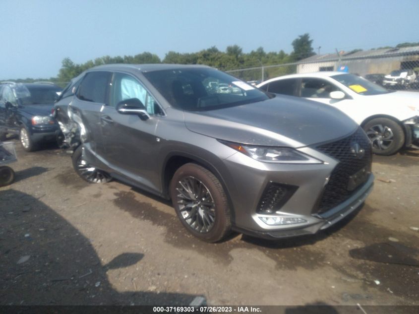 2022 LEXUS RX RX 350 F SPORT APPEARANCE - 2T2SZMDA5NC343162