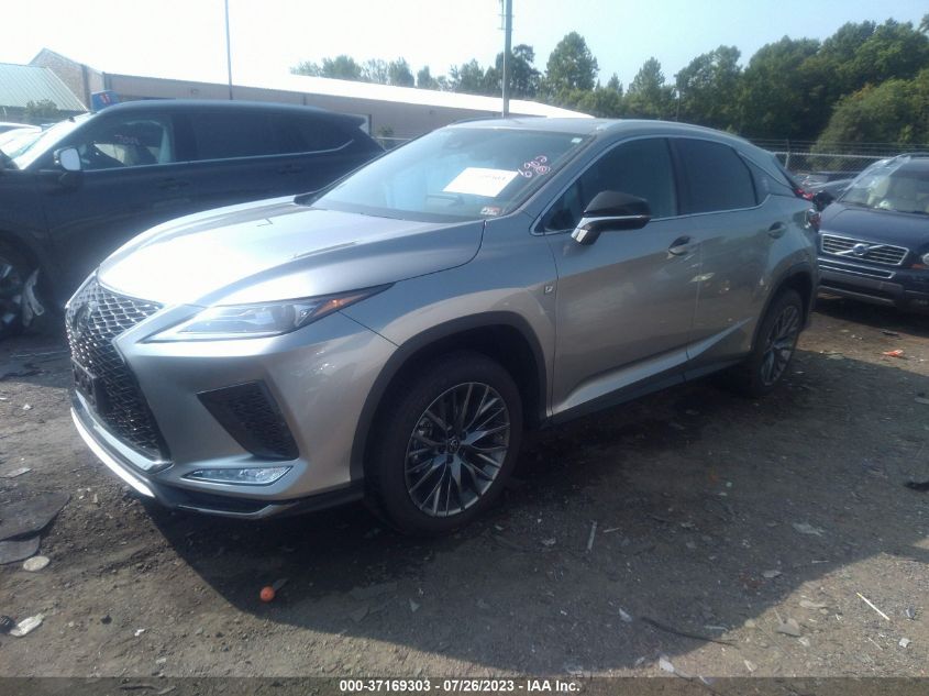 2022 LEXUS RX RX 350 F SPORT APPEARANCE - 2T2SZMDA5NC343162