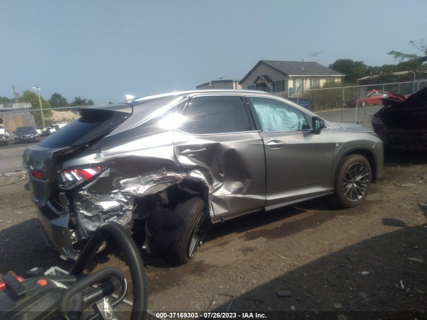 2022 LEXUS RX RX 350 F SPORT APPEARANCE - 2T2SZMDA5NC343162