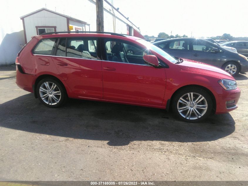 2015 VOLKSWAGEN GOLF SPORTWAGEN TDI SE - 3VWFA7AU6FM514777