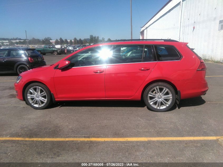 2015 VOLKSWAGEN GOLF SPORTWAGEN TDI SE - 3VWFA7AU6FM514777