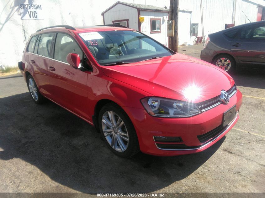 2015 VOLKSWAGEN GOLF SPORTWAGEN TDI SE - 3VWFA7AU6FM514777
