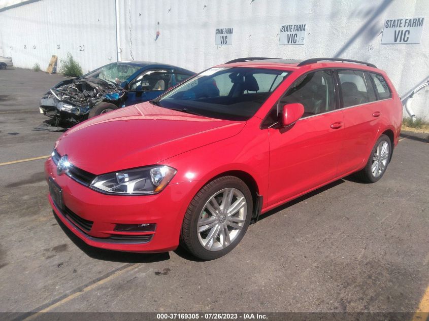 2015 VOLKSWAGEN GOLF SPORTWAGEN TDI SE - 3VWFA7AU6FM514777