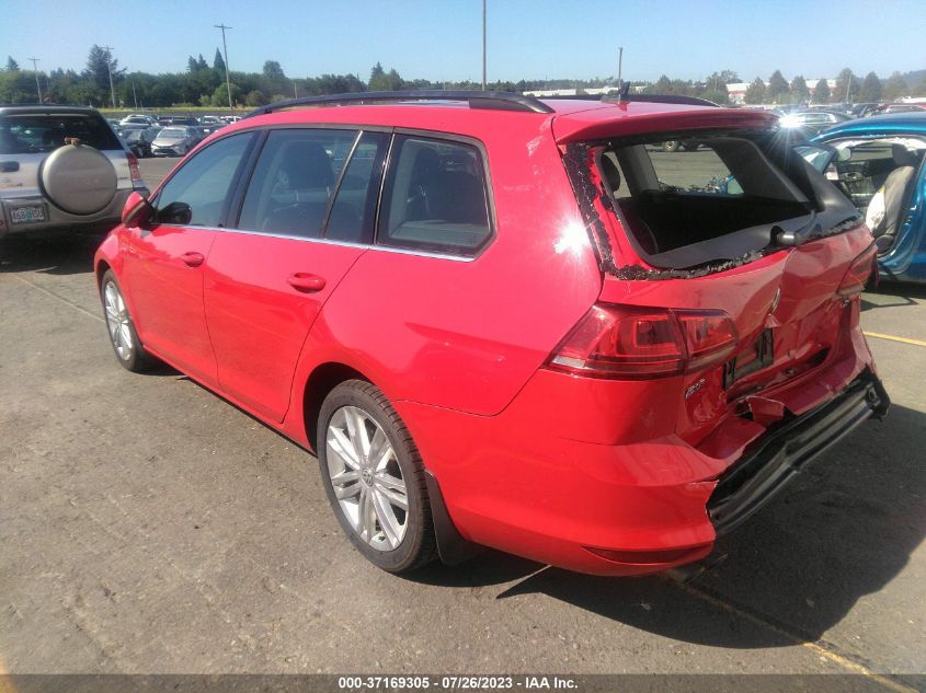2015 VOLKSWAGEN GOLF SPORTWAGEN TDI SE - 3VWFA7AU6FM514777