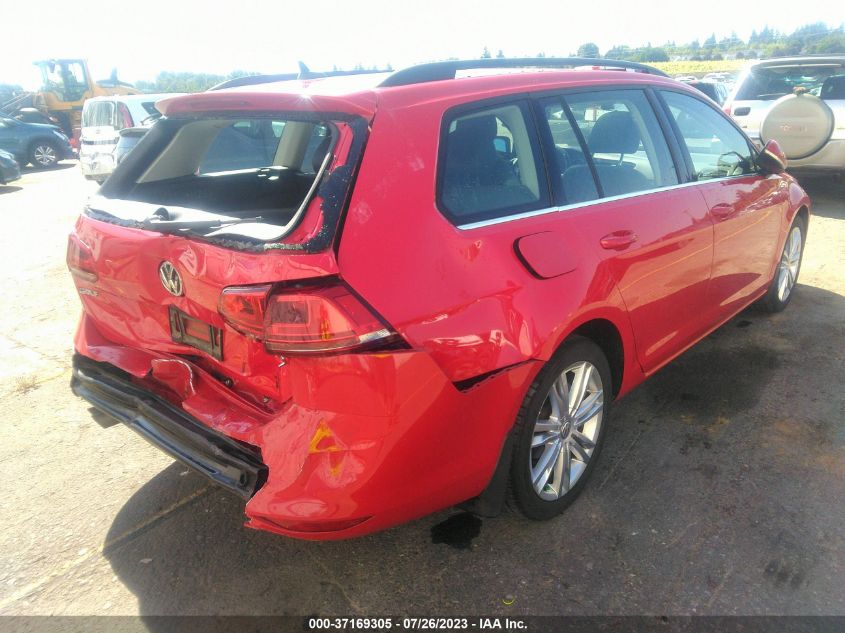 2015 VOLKSWAGEN GOLF SPORTWAGEN TDI SE - 3VWFA7AU6FM514777