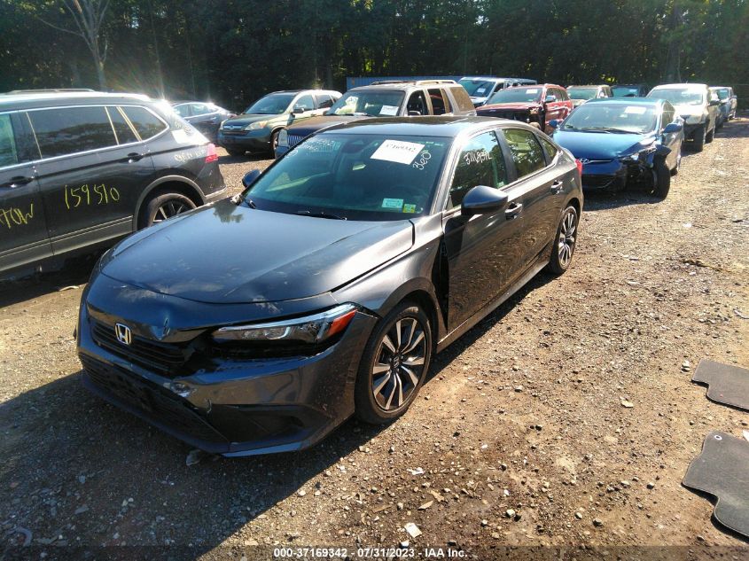 2022 HONDA CIVIC SEDAN EX - JHMFE1F79NX006723