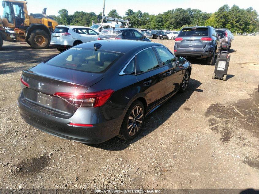 2022 HONDA CIVIC SEDAN EX - JHMFE1F79NX006723