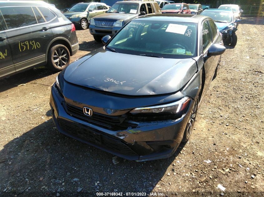 2022 HONDA CIVIC SEDAN EX - JHMFE1F79NX006723