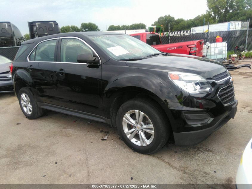 2017 CHEVROLET EQUINOX LS - 2GNALBEK6H1608064