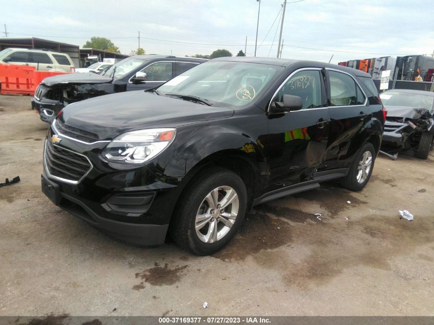 2017 CHEVROLET EQUINOX LS - 2GNALBEK6H1608064