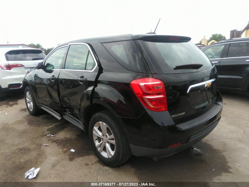 2017 CHEVROLET EQUINOX LS - 2GNALBEK6H1608064