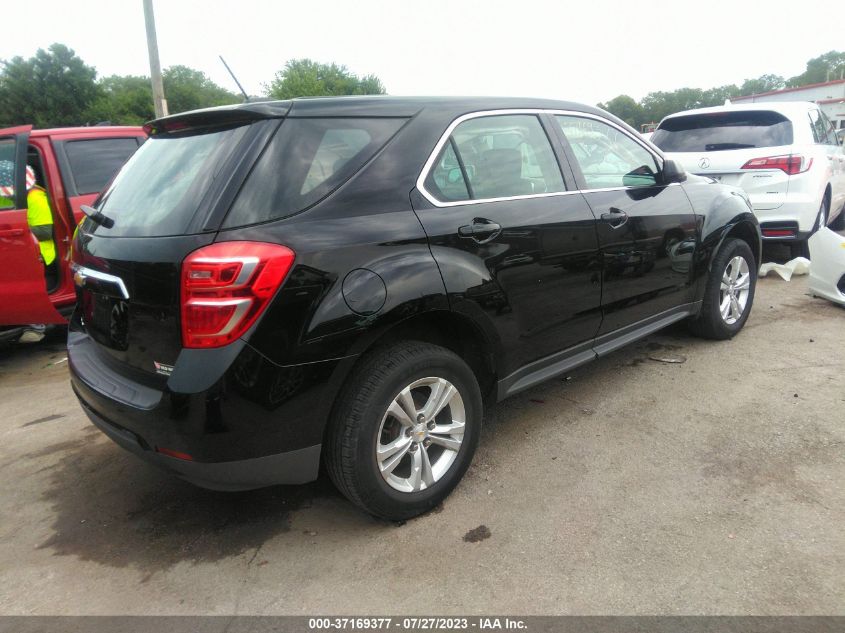 2017 CHEVROLET EQUINOX LS - 2GNALBEK6H1608064