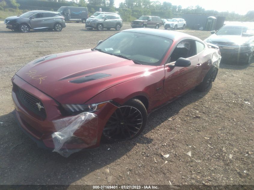 2017 FORD MUSTANG GT - 1FA6P8CFXH5256283