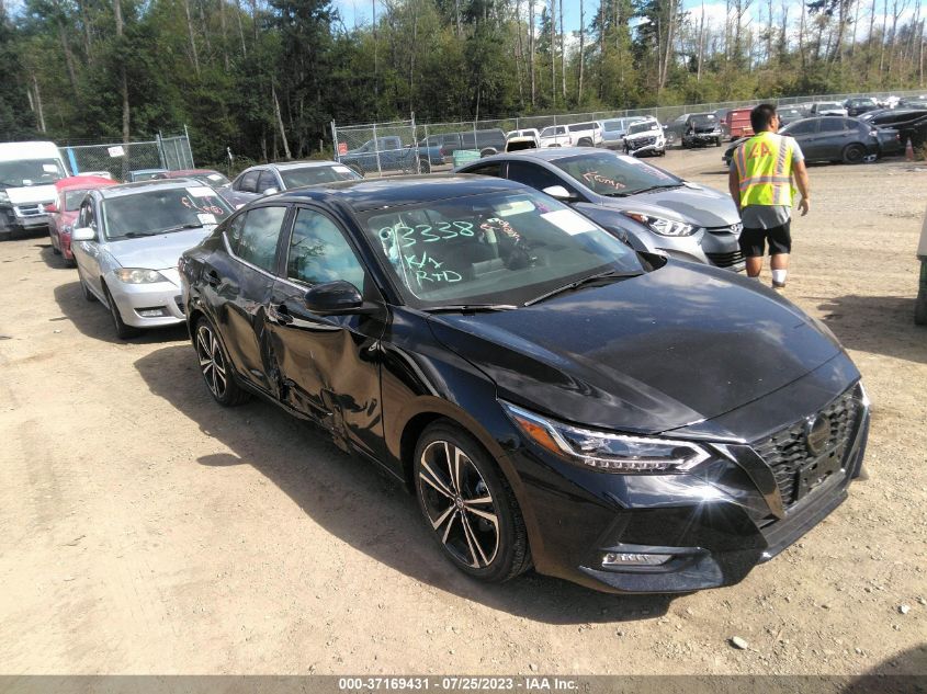 2022 NISSAN SENTRA SR - 3N1AB8DV8NY321559