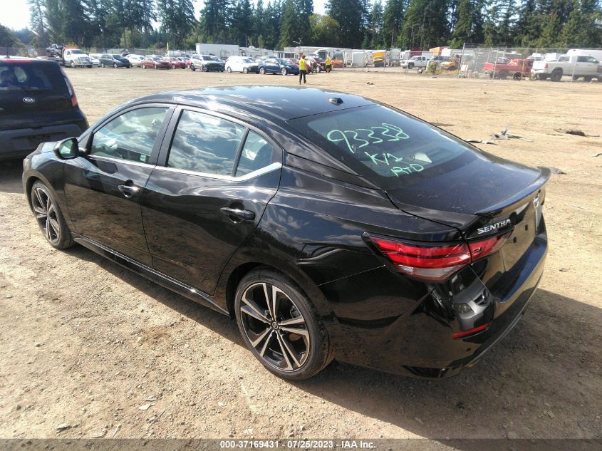 2022 NISSAN SENTRA SR - 3N1AB8DV8NY321559