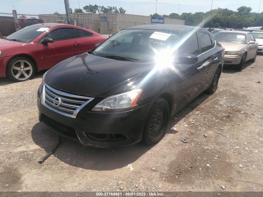 2015 NISSAN SENTRA S - 3N1AB7APXFY240953