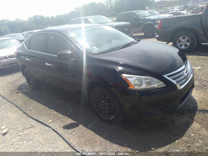 2015 NISSAN SENTRA S - 3N1AB7APXFY240953