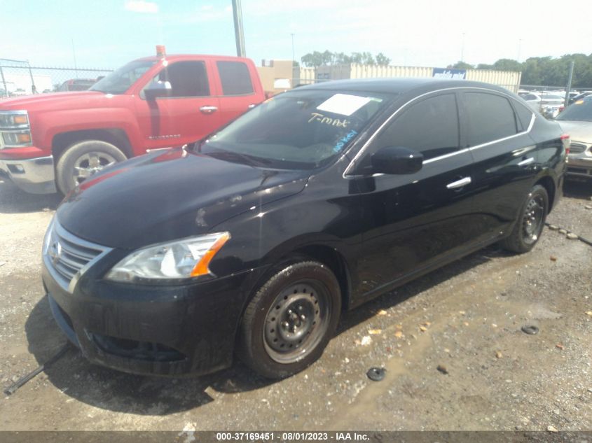 2015 NISSAN SENTRA S - 3N1AB7APXFY240953