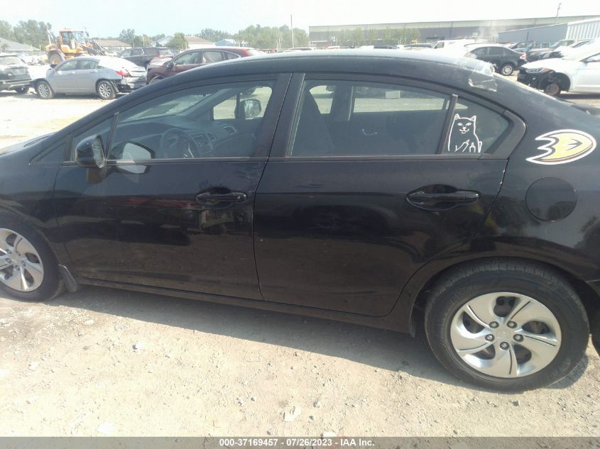 2013 HONDA CIVIC SDN LX - 19XFB2F59DE023003