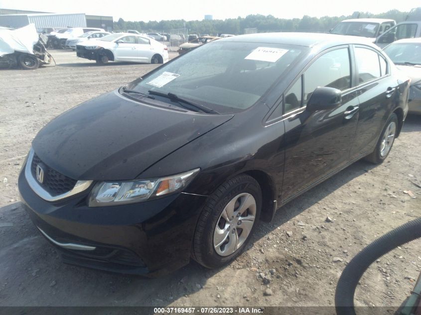 2013 HONDA CIVIC SDN LX - 19XFB2F59DE023003