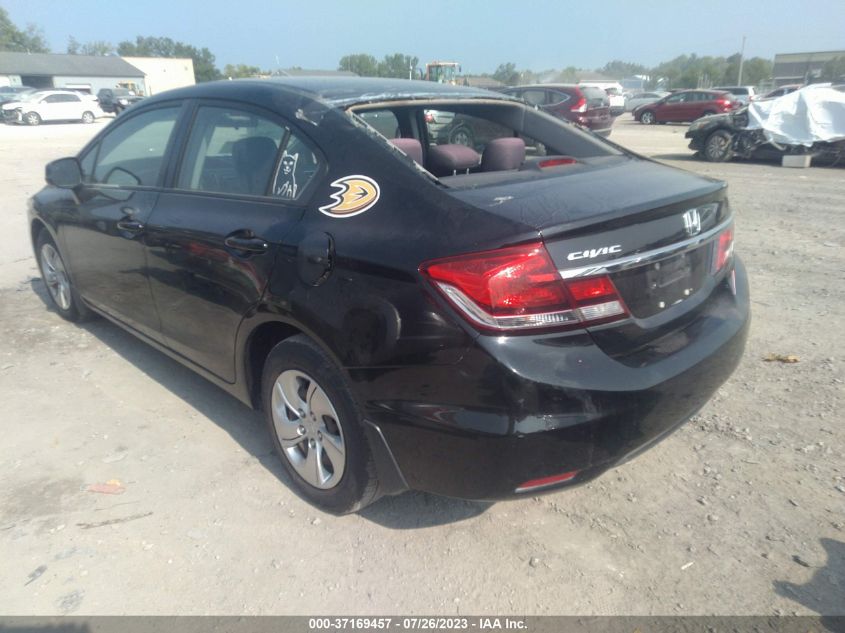 2013 HONDA CIVIC SDN LX - 19XFB2F59DE023003