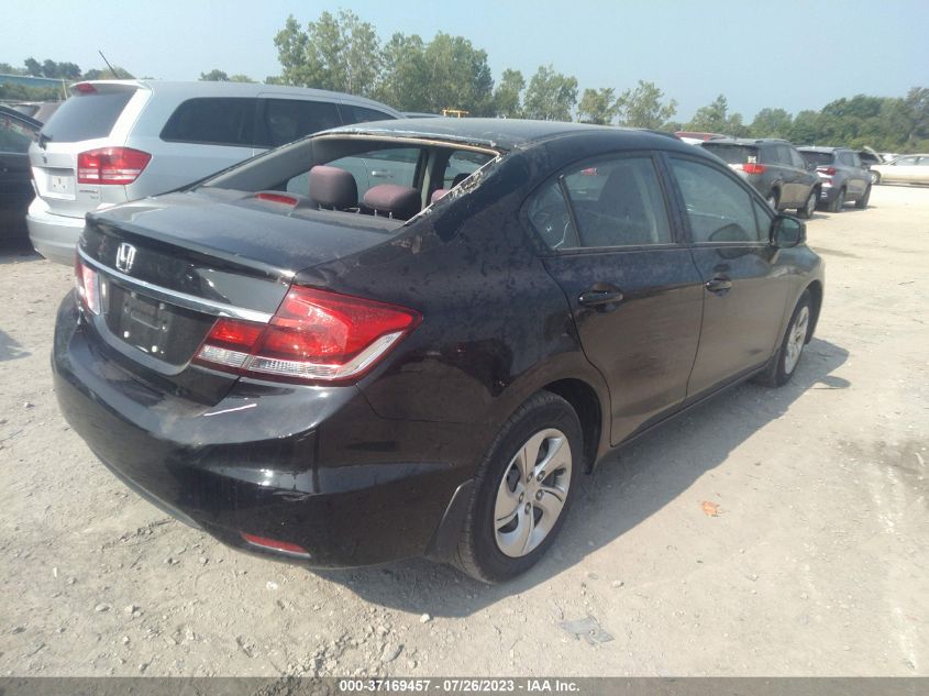 2013 HONDA CIVIC SDN LX - 19XFB2F59DE023003