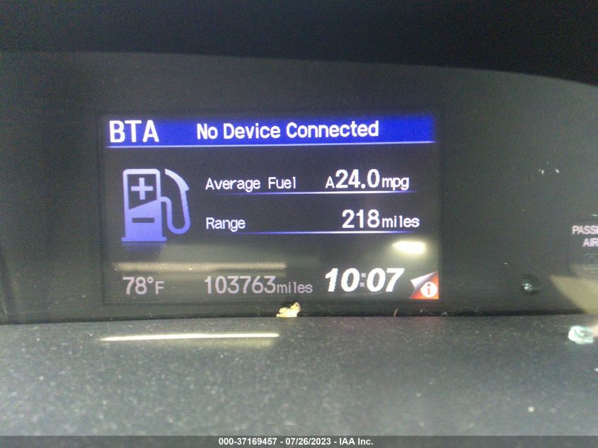 2013 HONDA CIVIC SDN LX - 19XFB2F59DE023003