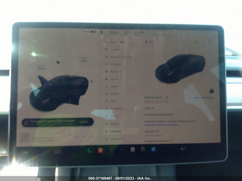 2022 TESLA MODEL 3 PERFORMANCE - 5YJ3E1EC3NF329985