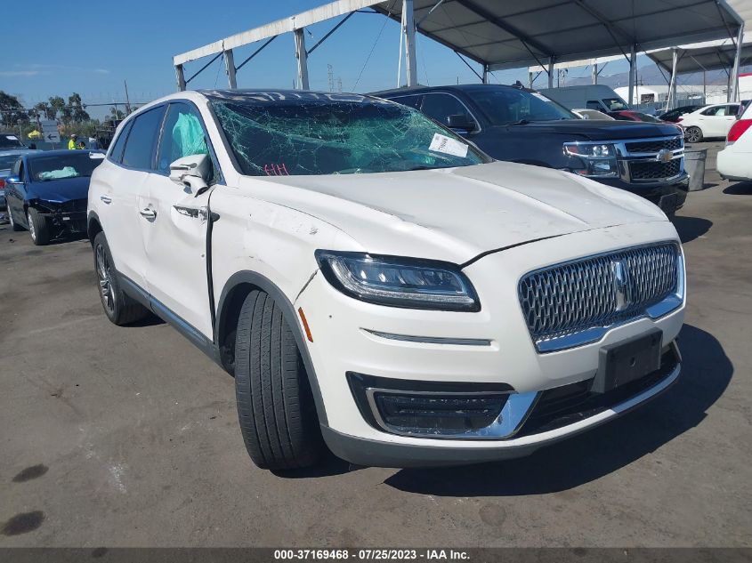 2019 LINCOLN NAUTILUS RESERVE - 2LMPJ6L94KBL19461