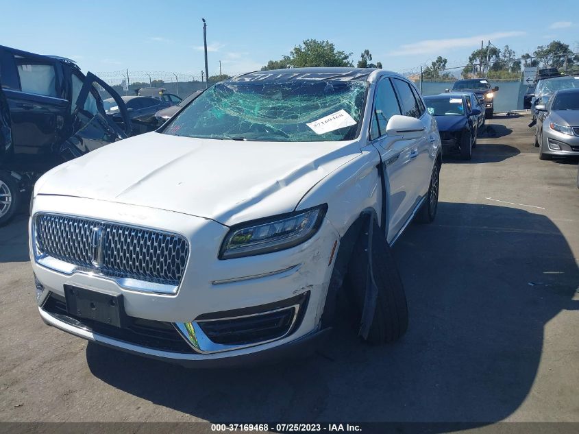 2019 LINCOLN NAUTILUS RESERVE - 2LMPJ6L94KBL19461