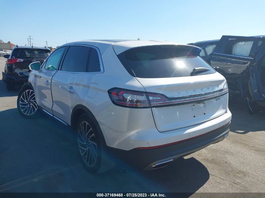 2019 LINCOLN NAUTILUS RESERVE - 2LMPJ6L94KBL19461