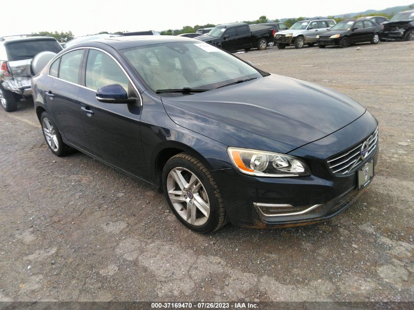 2014 VOLVO S60 T5 - YV1612FH7E2272728