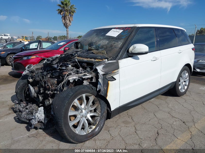 VIN SALWR2FV5HA682726 2017 LAND ROVER RANGE ROVER SPORT HSE