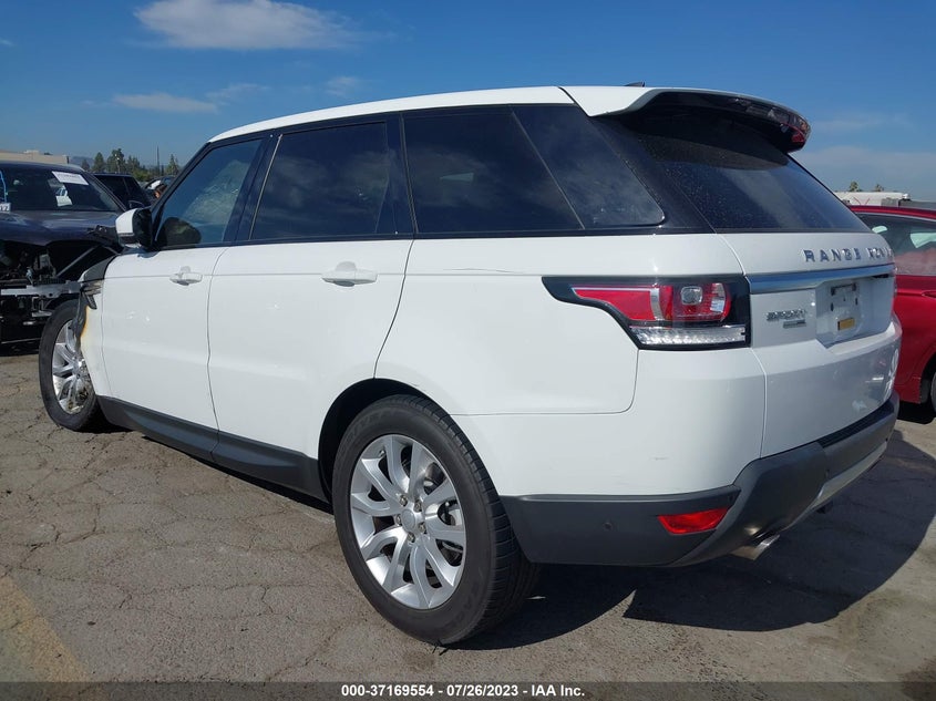VIN SALWR2FV5HA682726 2017 LAND ROVER RANGE ROVER SPORT HSE