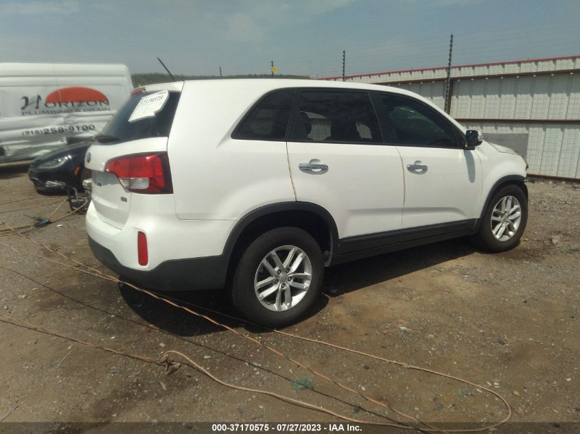 2014 KIA SORENTO LX - 5XYKT3A63EG550492