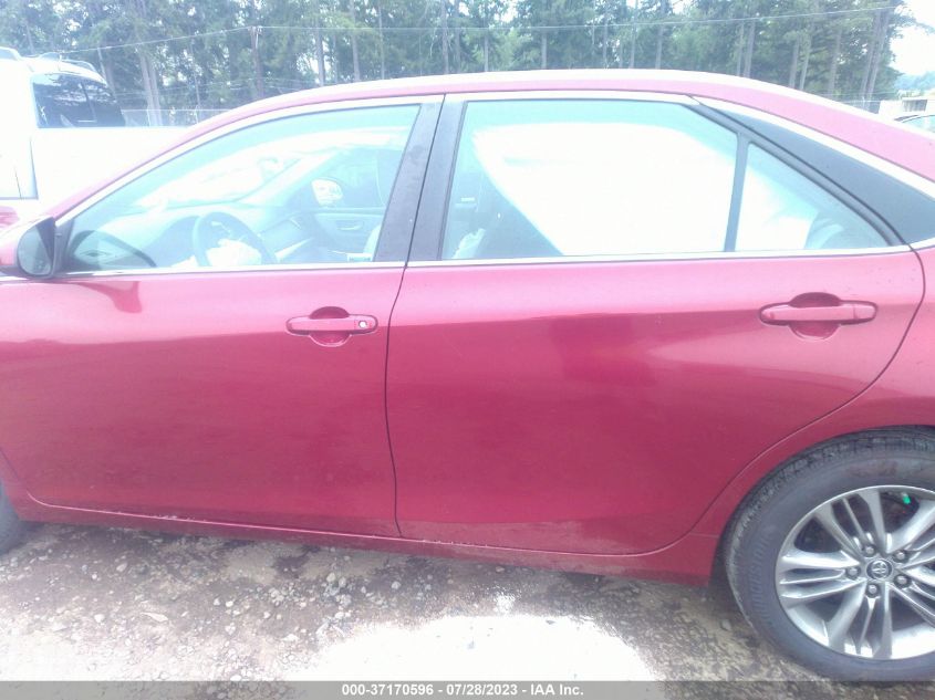 2015 TOYOTA CAMRY XLE/SE/LE/XSE - 4T1BF1FK8FU941442