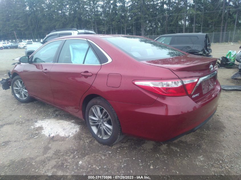 2015 TOYOTA CAMRY XLE/SE/LE/XSE - 4T1BF1FK8FU941442