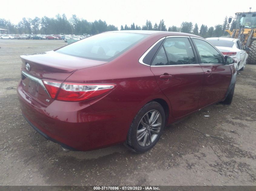 2015 TOYOTA CAMRY XLE/SE/LE/XSE - 4T1BF1FK8FU941442
