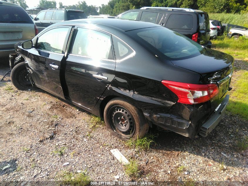 2016 NISSAN SENTRA S - 3N1AB7AP5GY304382