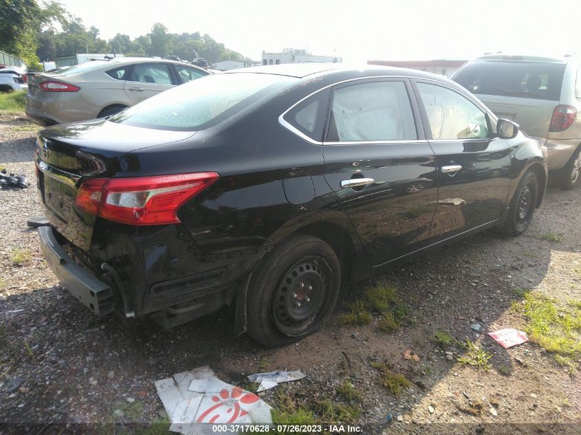 2016 NISSAN SENTRA S - 3N1AB7AP5GY304382