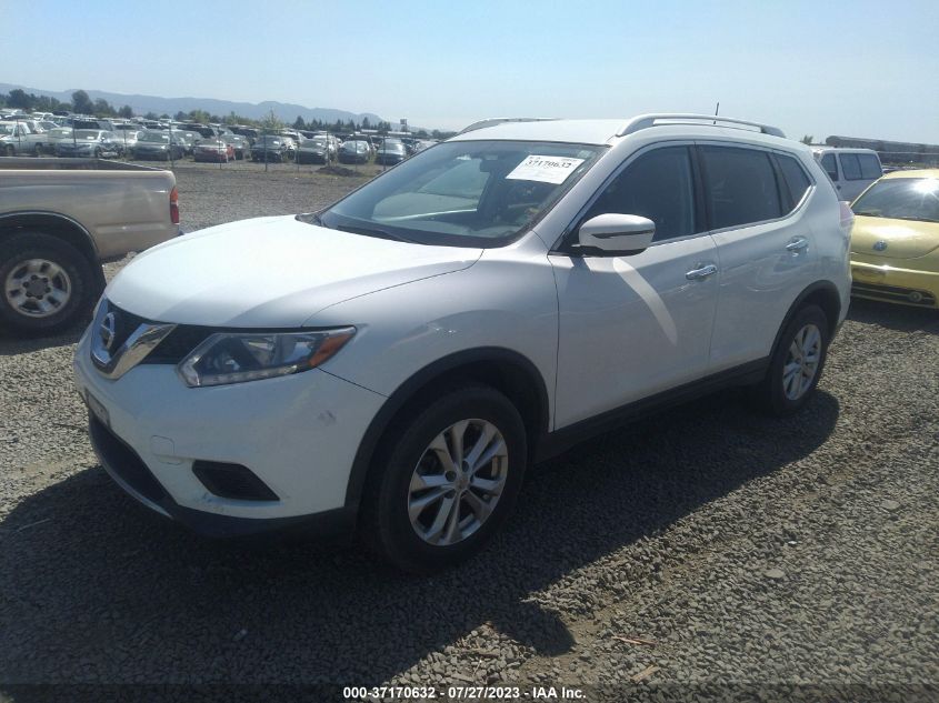 2016 NISSAN ROGUE SV/SL/S - KNMAT2MV7GP708227