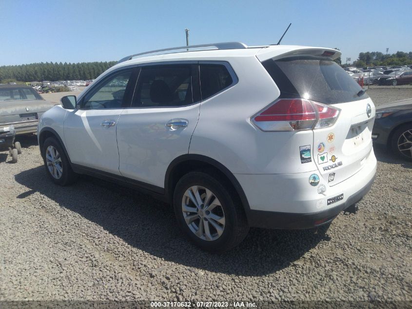 2016 NISSAN ROGUE SV/SL/S - KNMAT2MV7GP708227