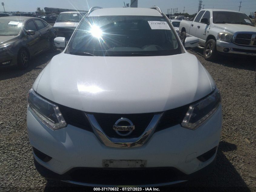 2016 NISSAN ROGUE SV/SL/S - KNMAT2MV7GP708227