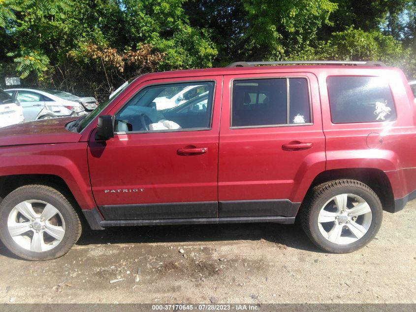2016 JEEP PATRIOT LATITUDE - 1C4NJRFBXGD616680