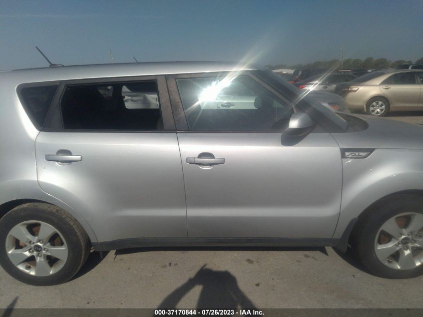 2018 KIA SOUL BASE - KNDJN2A28J7595559