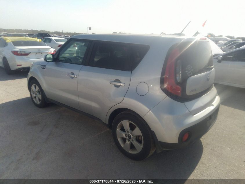 2018 KIA SOUL BASE - KNDJN2A28J7595559