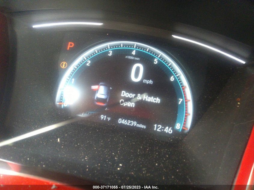 2021 HONDA CIVIC HATCHBACK EX - SHHFK7H65MU230516