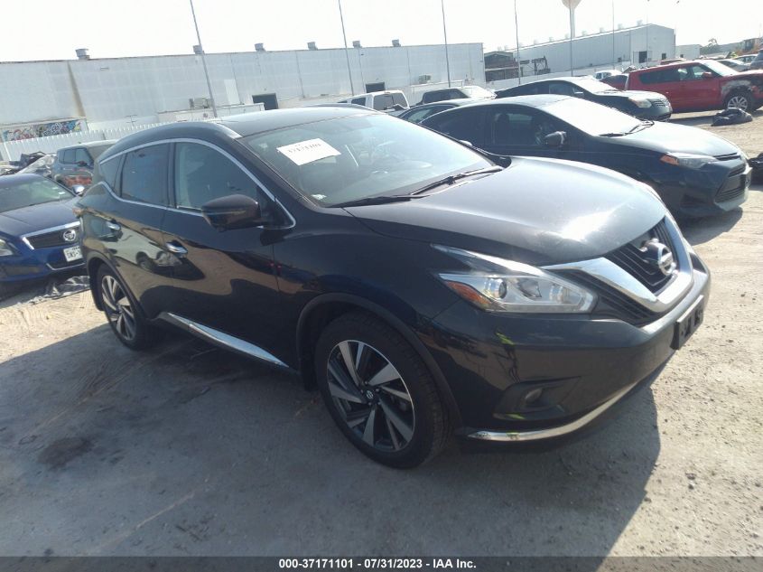 2018 NISSAN MURANO PLATINUM - 5N1AZ2MH4JN170349