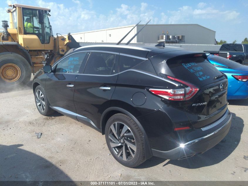 2018 NISSAN MURANO PLATINUM - 5N1AZ2MH4JN170349